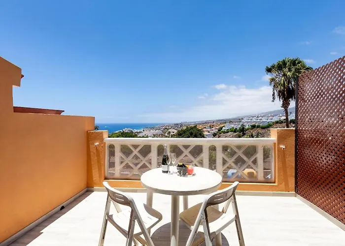 Cozy 228 Ocean View Terrace And Sea View * Costa Adeje (Tenerife)